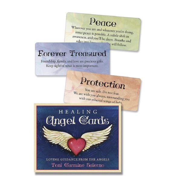 Healing Angel Cards (New Ed.): Loving Guidance from the Angels/Toni Carmine Salerno eslite誠品