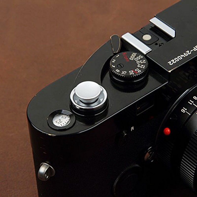 Dk 百葉窗相機快門釋放按鈕黑色紅色銀色平凸凹面適用於哈蘇富士 X30 X20 X10 XT10