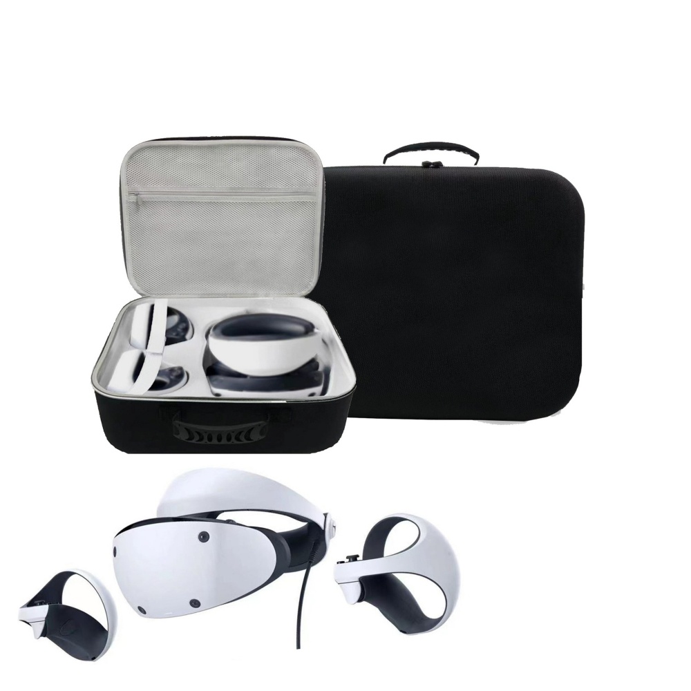 適用於 PS5 VR2 便攜多功能 EVA 硬殼收納包 PSVR2 眼鏡收納保護套