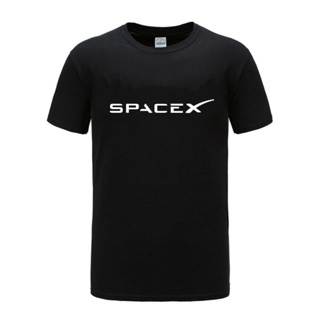 Top Tee 黑色男士 t 恤 space X US space station 新款 t 恤棉 t 恤男士夏季品牌