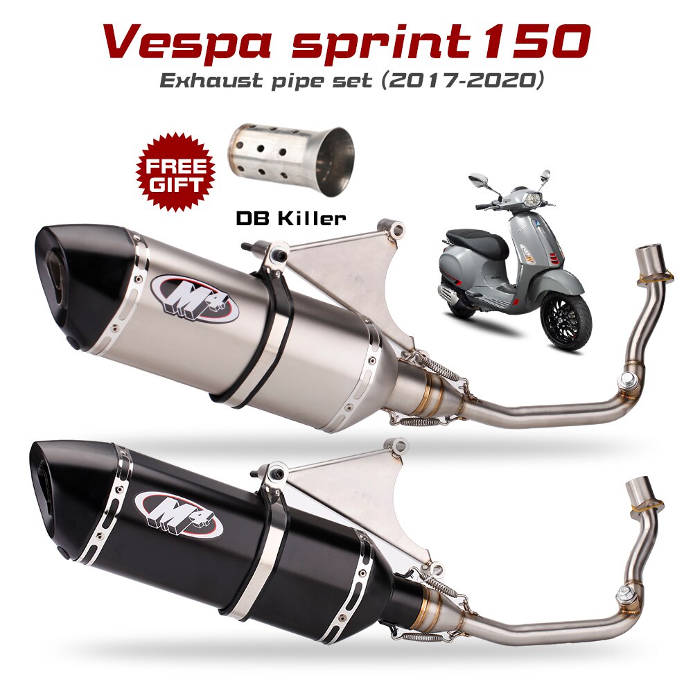 適用於 Vespa Sprint Primavera 150 125 排氣管摩托車尾前連接管夾夾卡鉗支架 2017-20