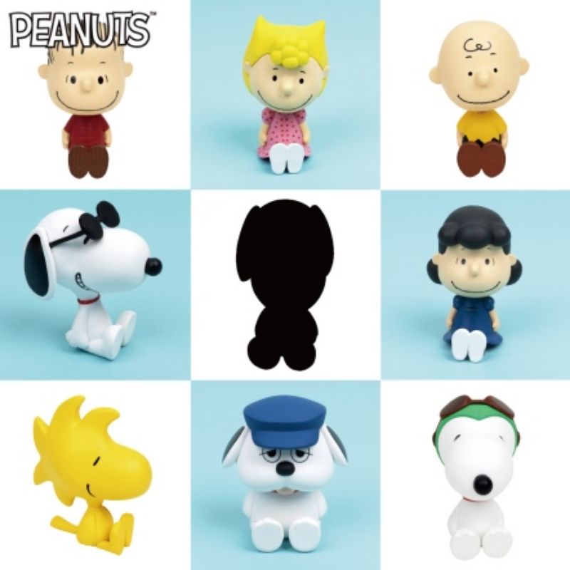 【全新】史努比 公仔 盲盒 盒玩 PEANUTS 大頭系列公仔 代代木 未拆封