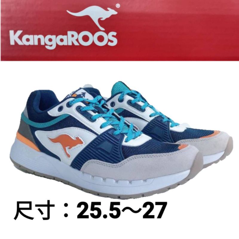 [好鞋特賣］KangaROOS美國袋鼠鞋 男款科技專業機能復古潮流運動鞋 #11186
