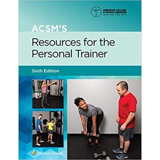 <姆斯>ACSM's Resources for the Personal Trainer (American College of Sports Medicine) 6E Hargens 9781975153205 <華通書坊/姆斯>
