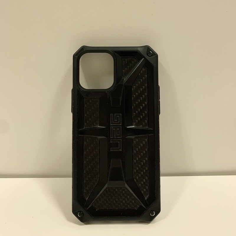 UAG 二手 iphone 12 / 12 pro 頂級版耐衝擊保護殼-碳黑
