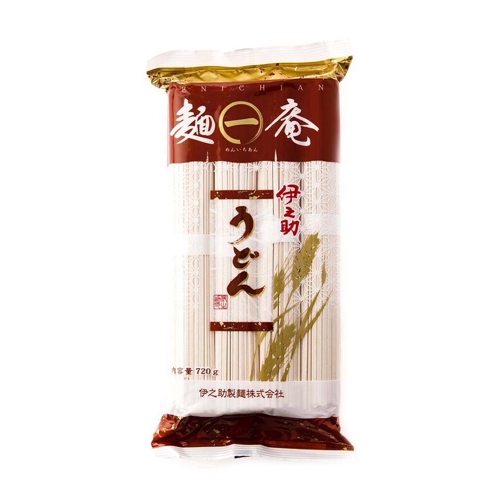 【HOLA】日本伊之助製麺 麵一庵烏龍麵720g