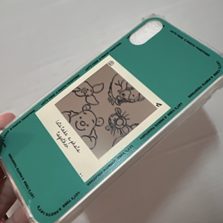 果綠維尼熊塗鴉家族手機殼XR iPhone手機殼