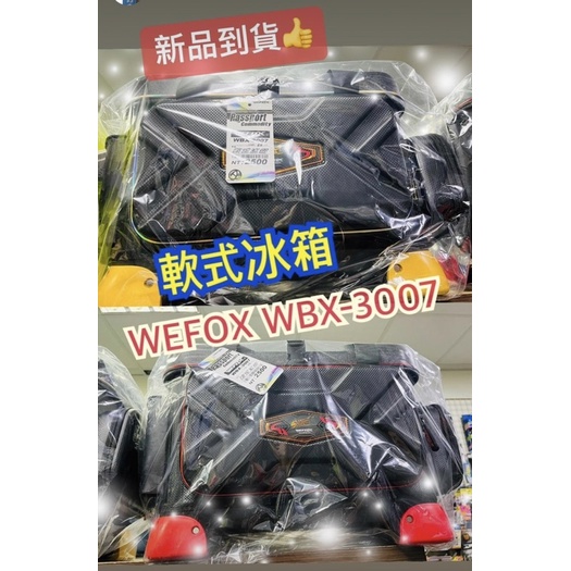 《屏東海豐》✨2023年新款WEFOX WBX-3007 軟式冰箱 25L 可乘坐 軟冰 兩色可選