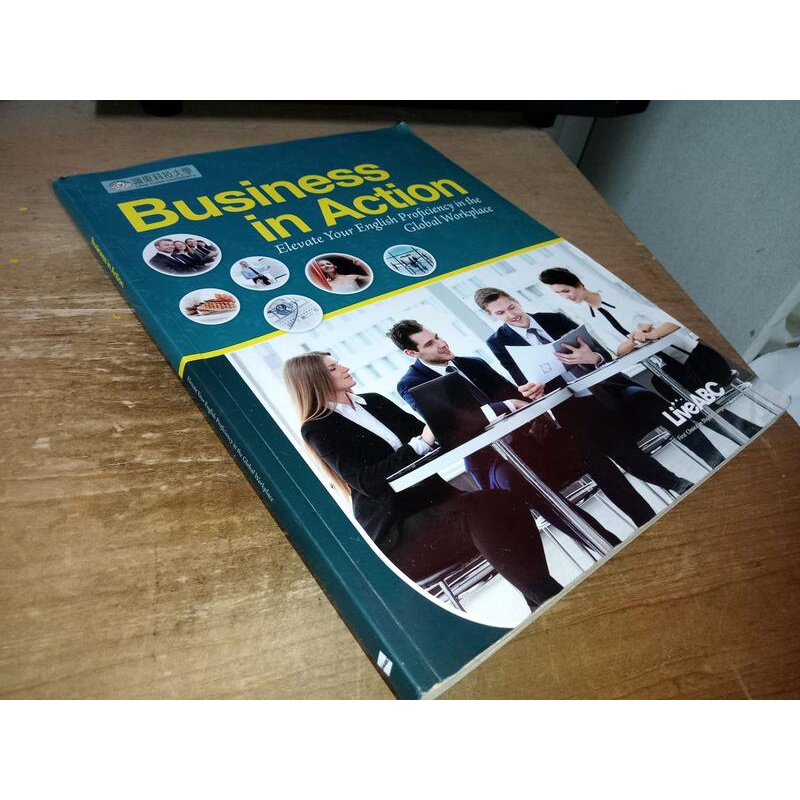 Business in Action 嶺東科技大學 含光碟105年初版劃記多 9789864410200 @3E 二手書