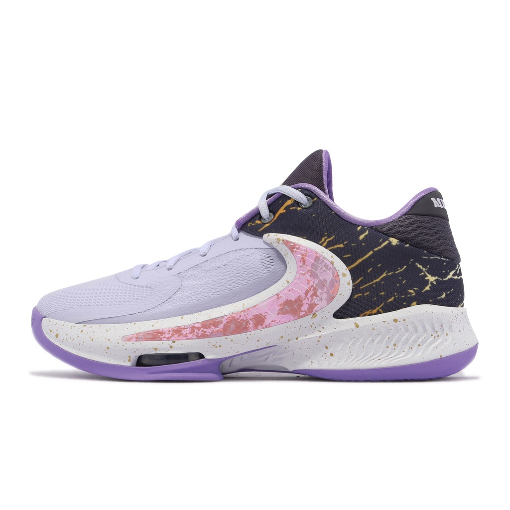 Nike 籃球鞋 Zoom Freak 4 ASW EP 紫 粉紅 明星賽 男鞋 字母哥【ACS】 DV1180-500