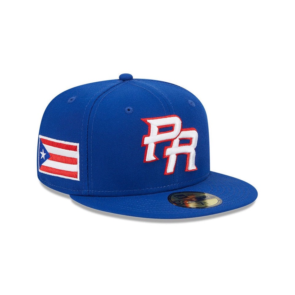 代購 202 3WBC世界棒球經典賽 NEW ERA 59FIFTY 波多黎各 全封式棒球帽 波多黎各棒球帽 各國棒球帽