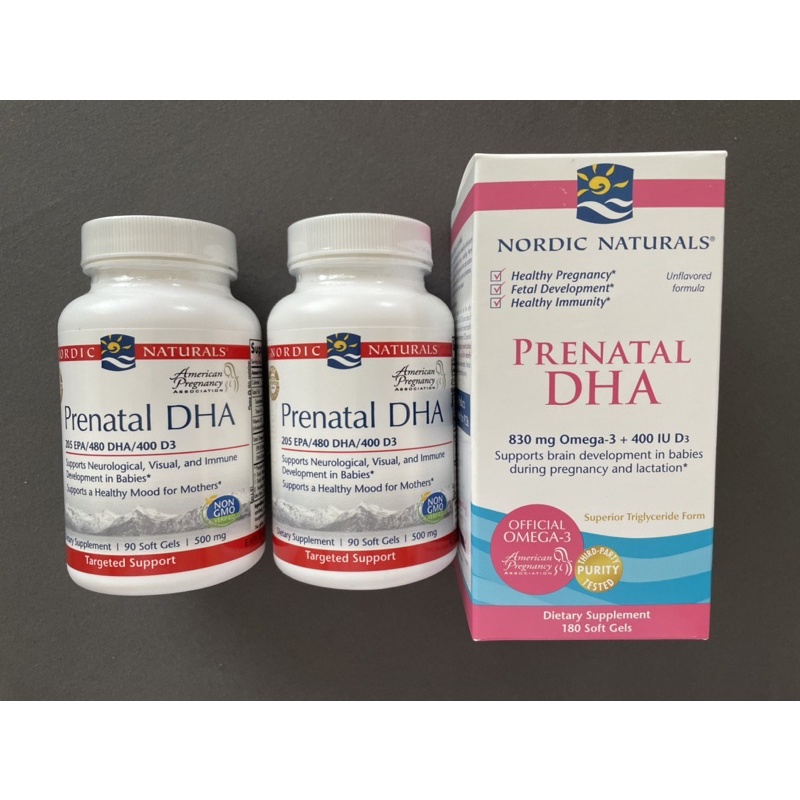 Nordic Naturals 孕婦產婦 魚油DHA Omega D3