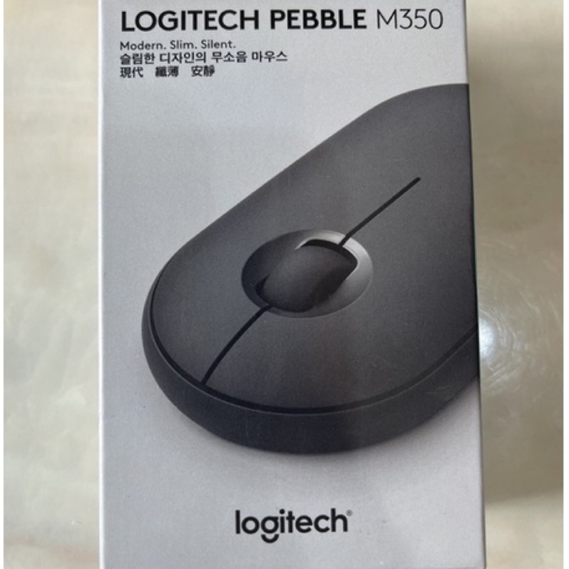 &lt;全新&gt; 【Logitech 羅技】PEBBLE M350 鵝卵石無線滑鼠