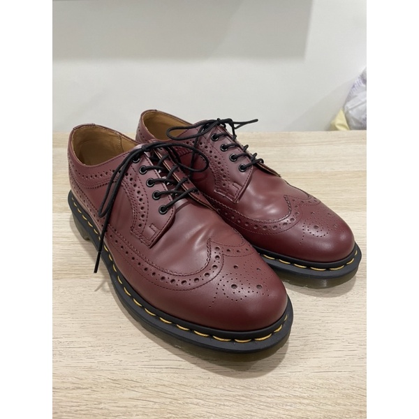 Dr.Martens 馬丁 雕花皮鞋 3989 極新 us9/42號 1461 缺原鞋盒