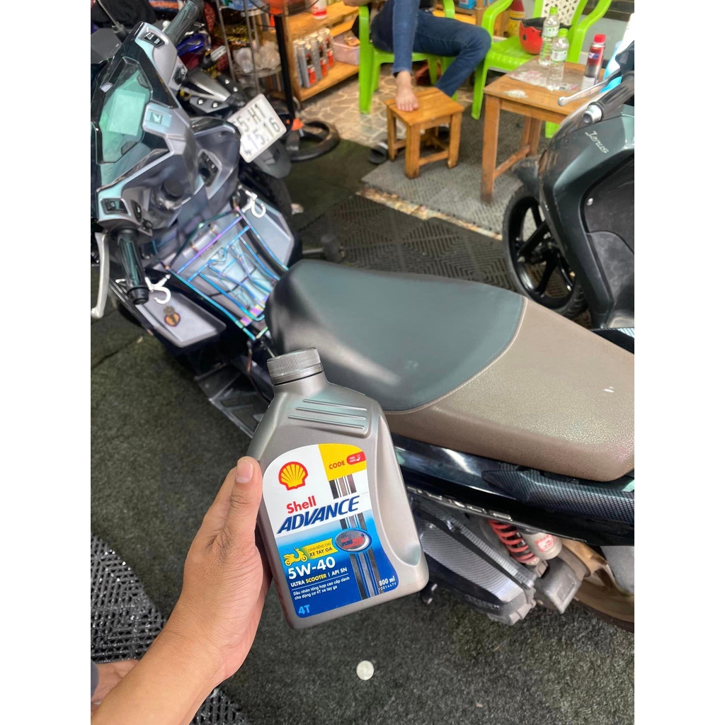 100% Shell Advance Ultra Scooter 合成滑板車油 800ml