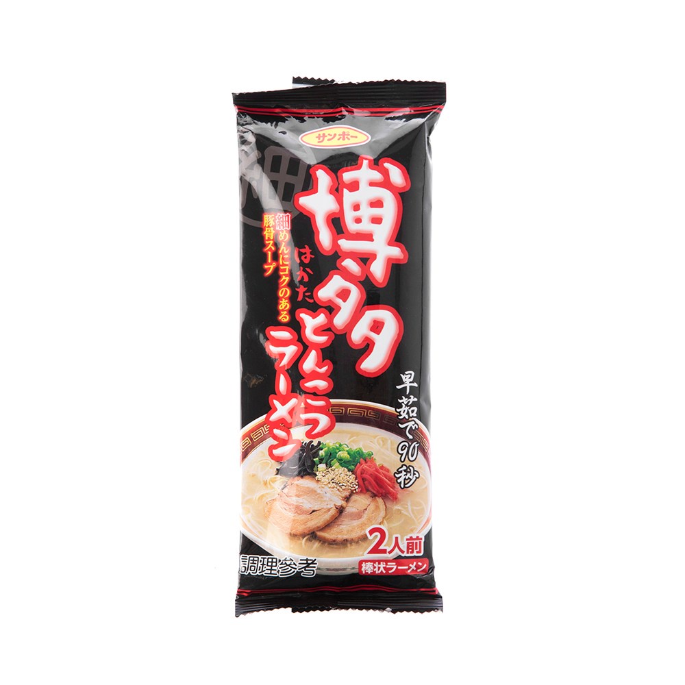 【HOLA】日本三寶棒狀博多豚骨拉麵 170g