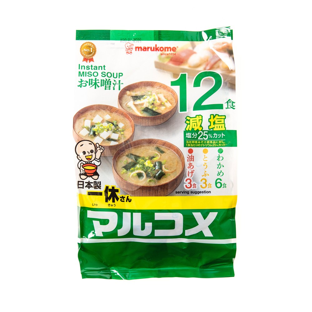 【HOLA】日本丸米 料亭之味元氣味噌湯186g
