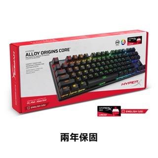 HyperX Alloy Origins Core 機械式電競鍵盤 英文版 紅軸