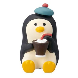 日本 DECOLE Concombre 花園咖啡廳公仔/ 冰咖啡企鵝 eslite誠品