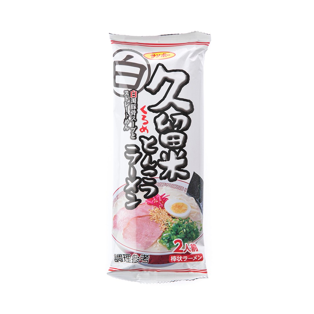 【HOLA】日本三寶棒狀久留米豚骨拉麵 172g