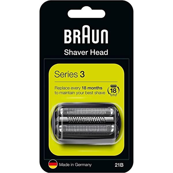 Braun 系列 3 替換剃須刀頭適用於 21B 剃須刀系列 3 / 300s 310s 3010s 320s-4 30