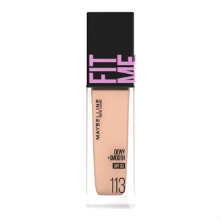 MAYBELLINE 媚比琳 FIT ME 水光奇蹟粉底液 113