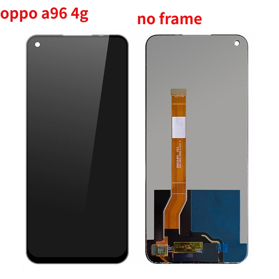 適用於 OPPO A96 4G LCD 顯示屏觸摸屏玻璃屏幕數字化儀組件適用於 OPPO CPH2333 A96 LCD