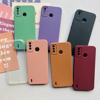 Tecno Spark 6 Go/Spark Go 2020/Spark Go 2021 手機殼液態矽膠軟 TPU 啞光