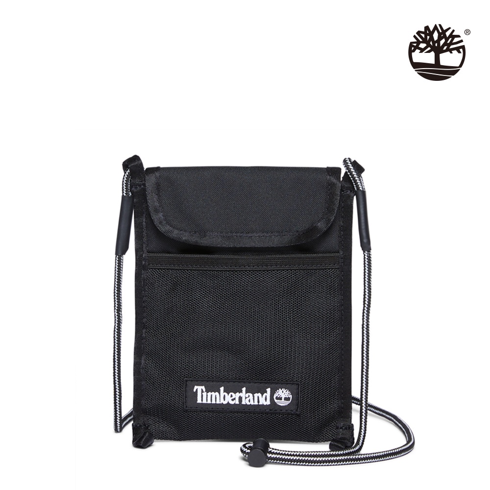 Timberland 中性黑色小型便攜斜背包|A67K9001