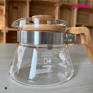 HARIO V60橄欖木01好握咖啡壺400ml [VCWN-40-OV]