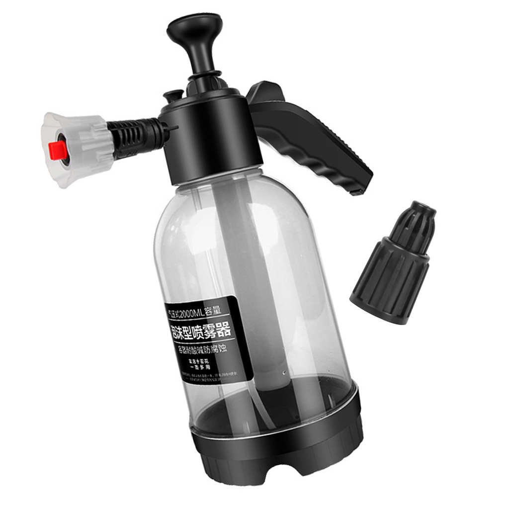 [WhbadguyojTW] 洗車泡沫壓力噴霧器 2L 多用途室內室外草坪