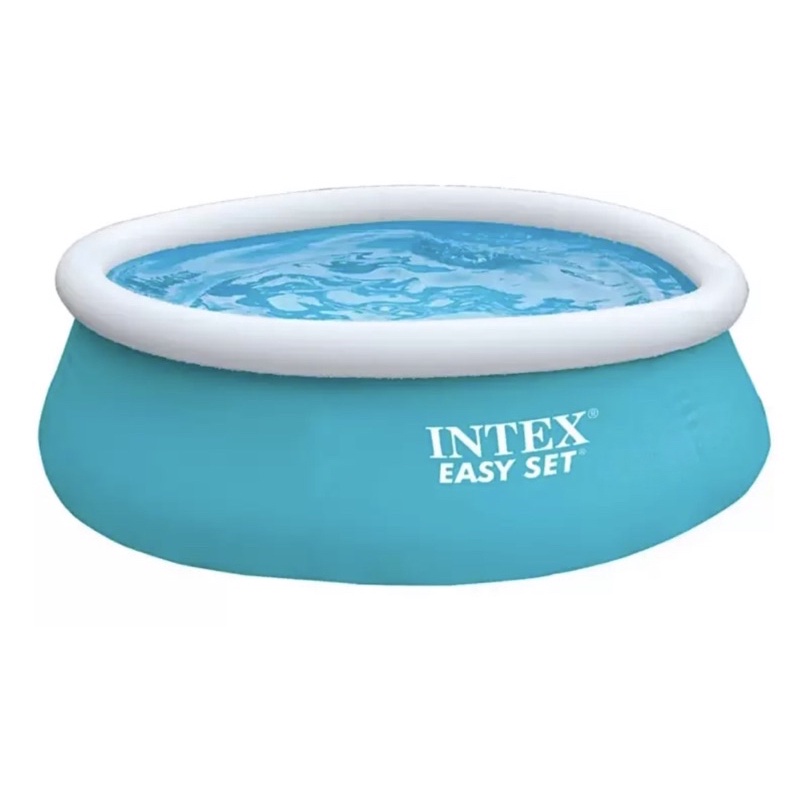 OK免運 露營小泳池 便攜泳池 全新 好市多好評 Intex 6呎簡易型充氣泳池