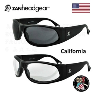 《美式工廠》美國 ZAN / California 加州系列 抗UV 風鏡 墨鏡 騎士 運動眼鏡 護目鏡