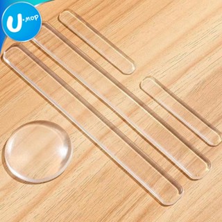 【U-mop】透明無痕防撞條矽膠玻璃護角保護條護牆角衣櫃傢俱隱形防碰撞冰箱防撞貼