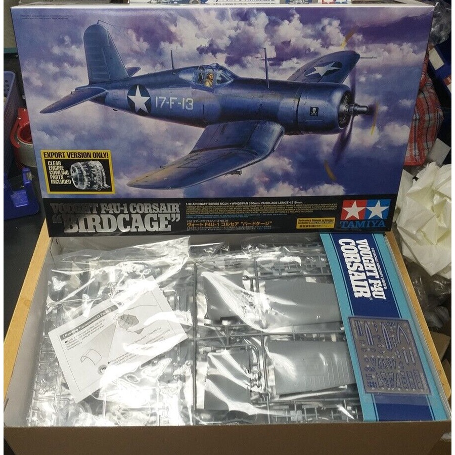 田宮 Vought F4U-1 Corsair "Birdcage" TAMIYA 1:32 塑料模型套件 60324