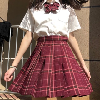 日本正統jk制服格子裙少女學院風百褶裙中學生水手裙