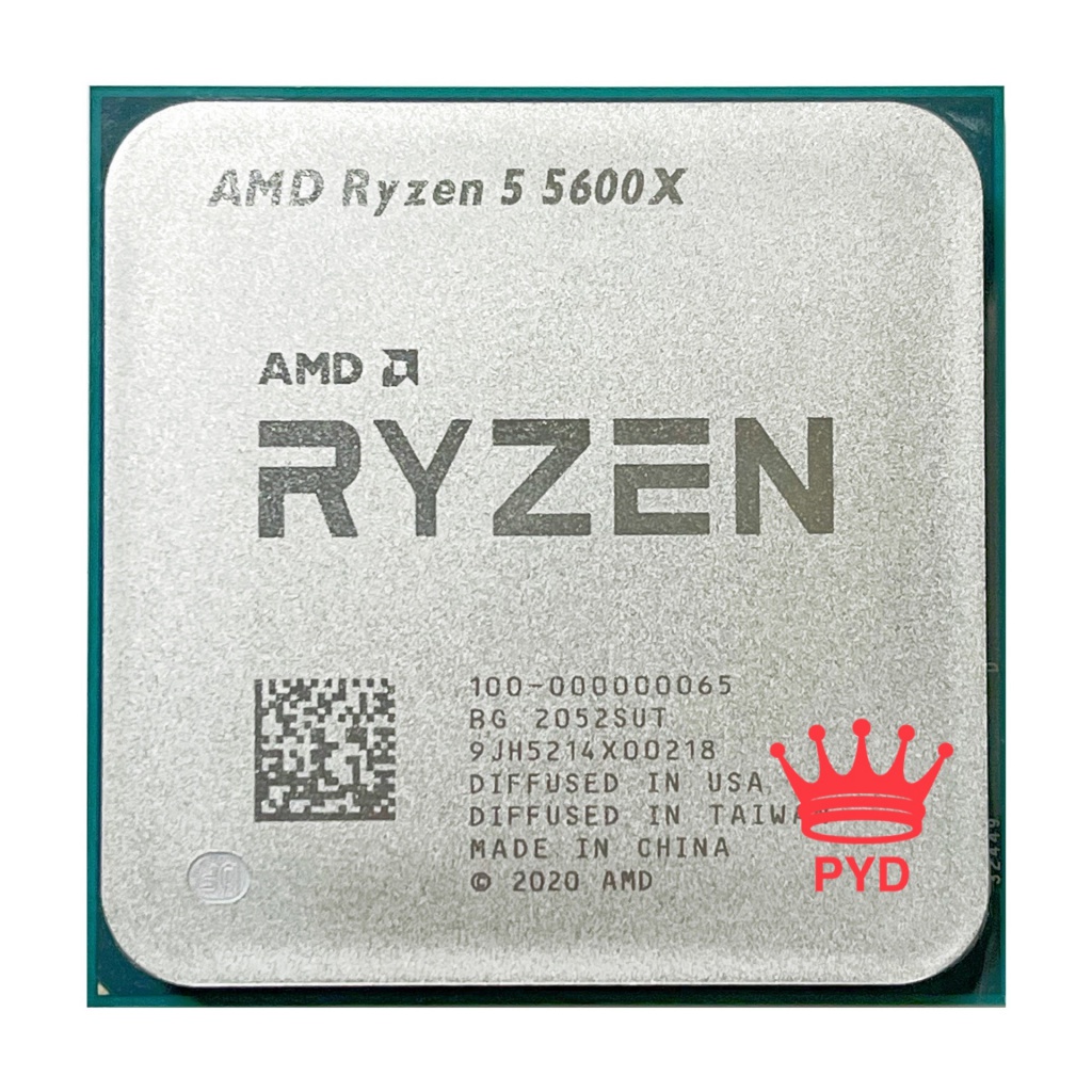 二手 AMD Ryzen 5 5600X R5 5600X 3.7 GHz 六核十二線程 CPU 處理器 7NM 65W