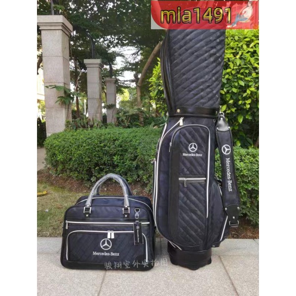 高爾夫球包 高爾夫球袋 高爾夫槍袋 槍袋 輕量便攜版 高爾夫球包奔馳Benz尼龍防水衣物包輕便單肩手提包golf球袋球桿