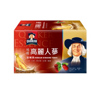 QUAKER桂格 高麗人蔘盒裝6瓶