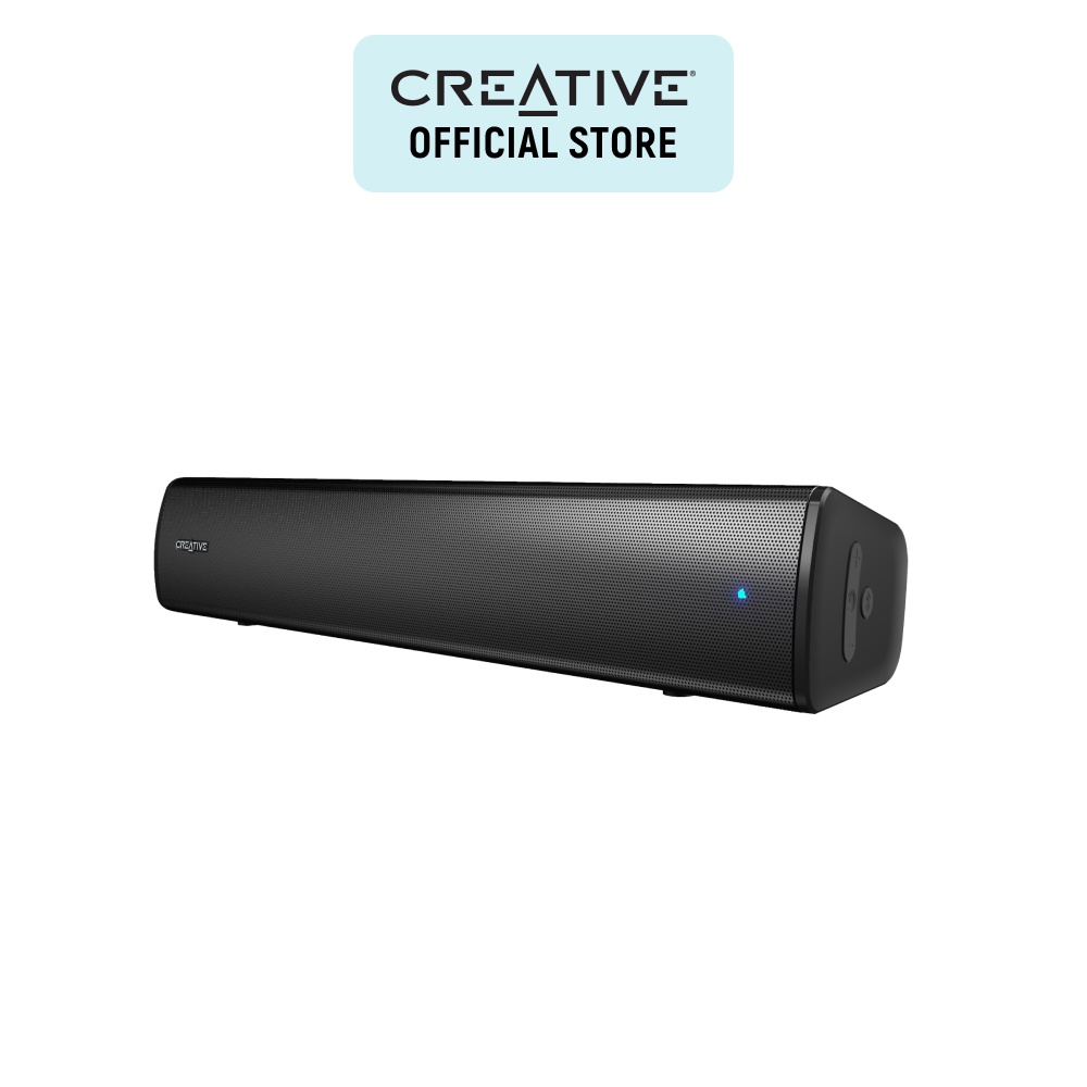 Creative Stage Air V2 Compact Under-Monitor USB 條形音箱,適用於 PC,