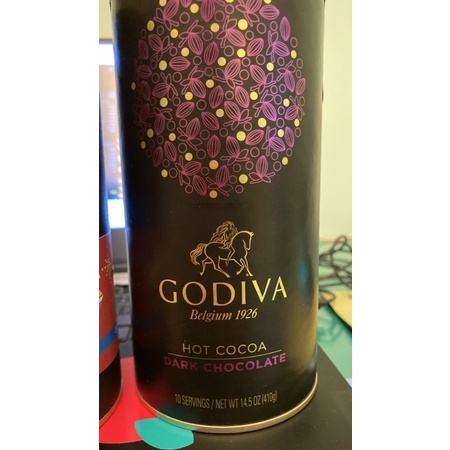 GODIVA 頂級黑巧克力粉 情人節救急！僅有一罐便宜賣