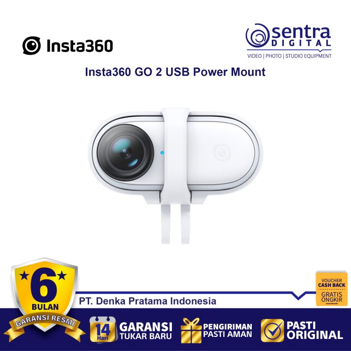 Insta360 Go2 USB 電源支架