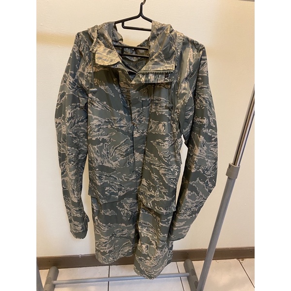全新美國空軍迷彩雨衣外套