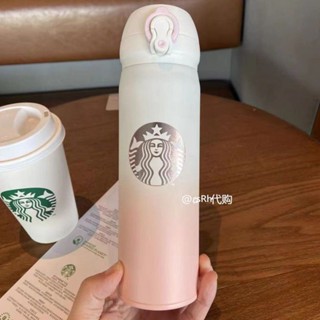 新款星巴克可愛ins禮品情侶304不銹鋼咖啡車載旅行時尚節日保溫杯惠柰雅旗艦店