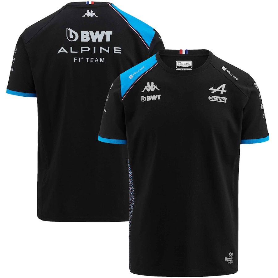 Bwt Alpine F1 Team-2023 男士賽車 T 恤