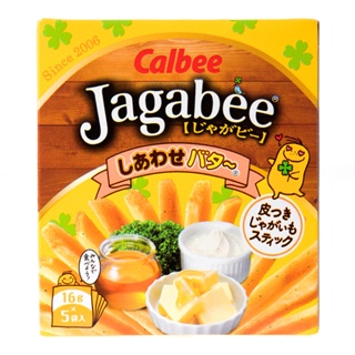 【HOLA】日本 加卡比薯條盒裝 幸福奶油 5袋入 Jagabee Calbee