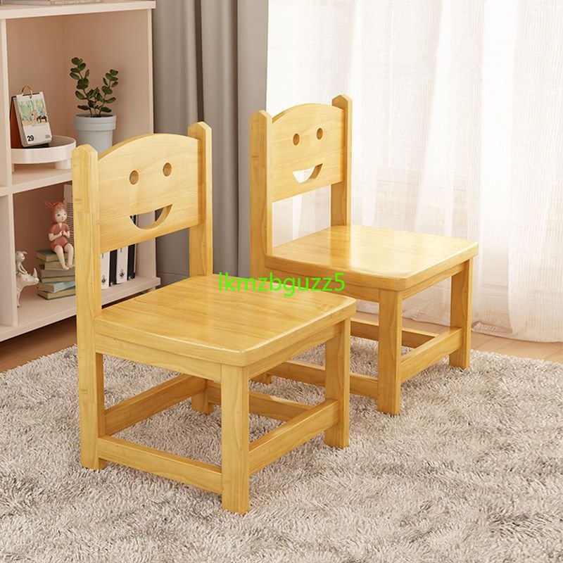 實木椅 小木凳 板凳 小方凳子 家用換鞋凳 結實兒童靠背椅子 矮凳 木頭凳