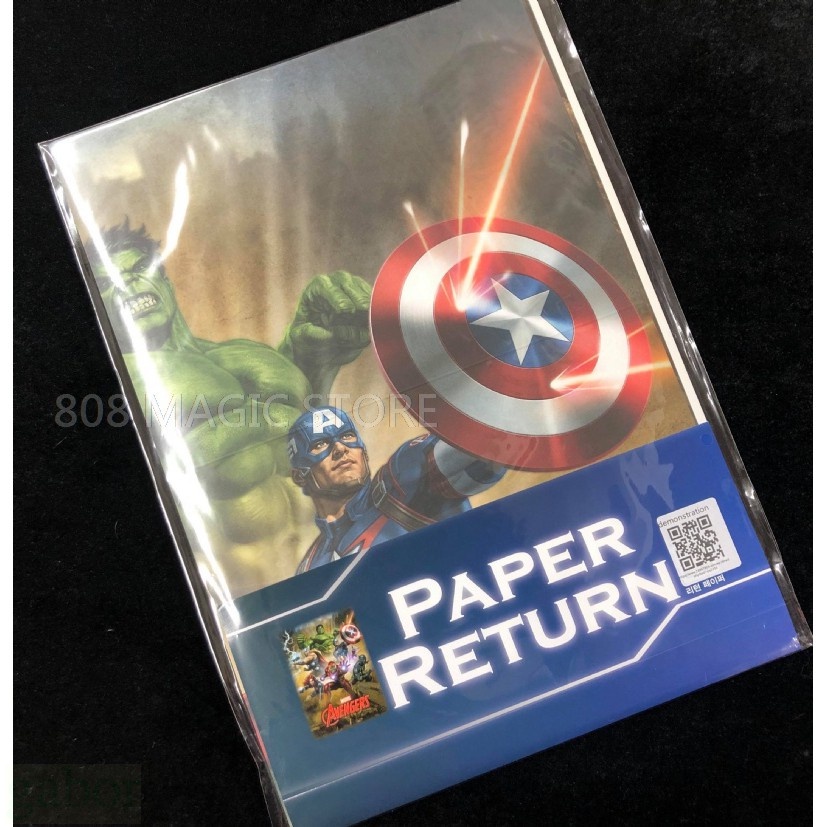 [808 MAGIC] 魔術道具 Avengers Paper Return 復仇者聯盟 碎牌還原 300元