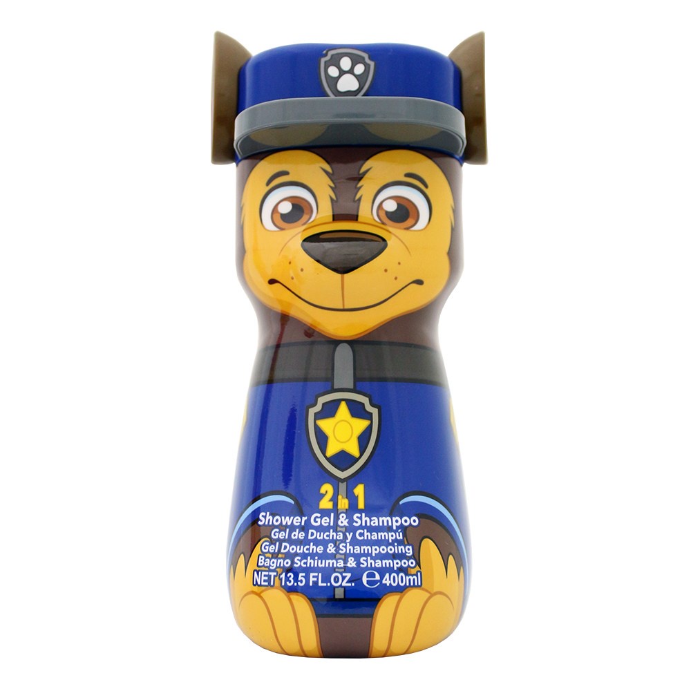 【HOLA】Paw Patrol 汪汪隊警察阿奇2合1沐浴洗髮精 400ml