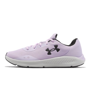 Under Armour UA 慢跑鞋 Charged Pursuit 3 Tech 粉紫 女鞋 3025430500